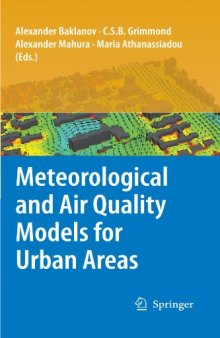 Meteorological and Air Quality Models for Urban Areas  