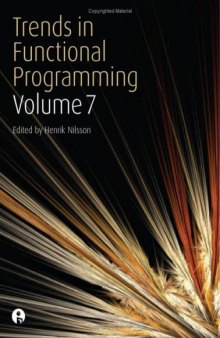 Trends in Functional Programming (Vol 7)