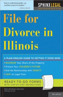 File for Divorce in Illinois, 4E (How to File for Divorce in Illinois)