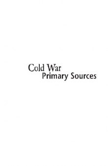 Cold War Reference Library - Primary Sources