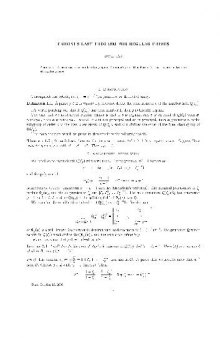 Fermat's Last Theorem for Regular Primes