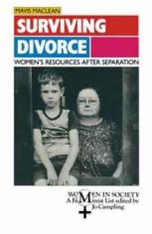 Surviving Divorce: Women’s Resources after Separation