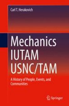 Mechanics IUTAM USNC/TAM: A History of People, Events, and Communities