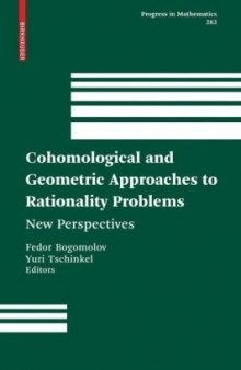 Cohomological and geometric approaches to rationality problems: New perspectives