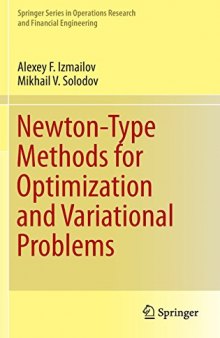Newton-type methods for optimization and variational problems