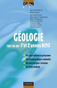 Geologie - 1re et 2e annees BCPST