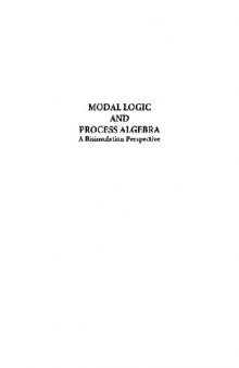 Modal logic and process algebra: A bisimulation perspective