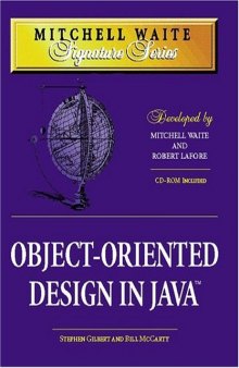 Mitchell Waite Signature Series: Object-Oriented Design in Java