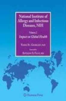 National Institute of Allergy and Infectious Diseases, NIH: Volume 2;Impact on Global Health