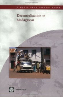 Decentralization In Madagascar: A World Bank Country Study