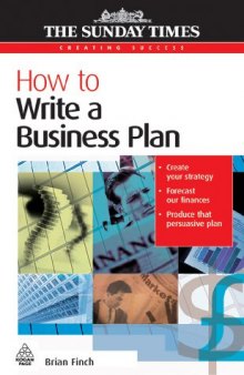 How to Write a Business Plan (Creating Success)