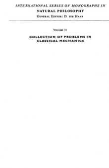 Collection of Problems in Classical Mechanics