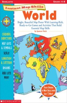 Instant Map Skills  World (Grades 4-8)