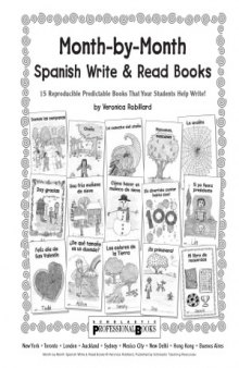 Spanish Write & Read Books