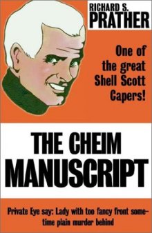 Shell Scott Detective: The Cheim Manuscript