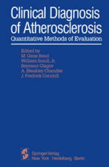 Clinical Diagnosis of Atherosclerosis: Quantitative Methods of Evaluation