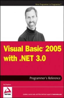 Visual Basic 2005 with .NET 3.0 Programmer's Reference