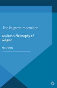 Aquinas’s Philosophy of Religion