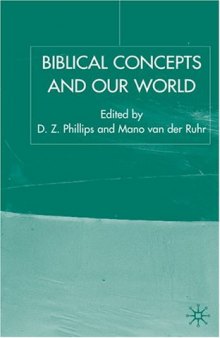 Biblical Concepts and Our World (Claremont Studies in the Philosophy of Religion)