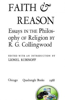 Faith and Reason: Essays in the Philosophy of Religion