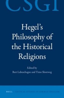 Hegel’s Philosophy of the Historical Religions
