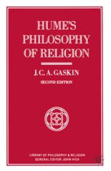 Hume’s Philosophy of Religion