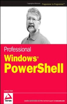 Professional Windows PowerShell (Programmer to Programmer)