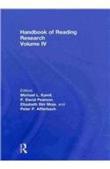 Handbook of Reading Research, Volume IV  