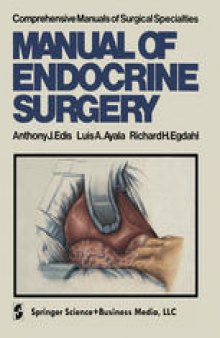 Manual of Endocrine Surgery