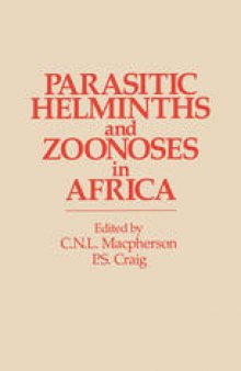 Parasitic helminths and zoonoses in Africa