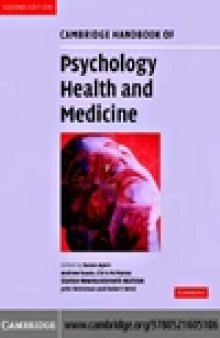 Cambridge Handbook of Psychology, Health and Medicine