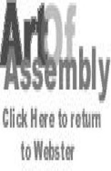 The art of assembly language
