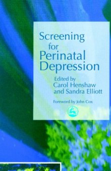 Screening For Perinatal Depression