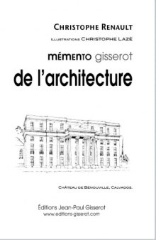 Mémento Gisserot de l'architecture