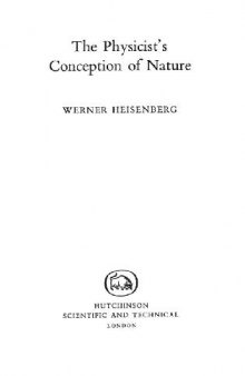 The Physicist's Conception of Nature