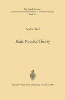 Basic Number Theory