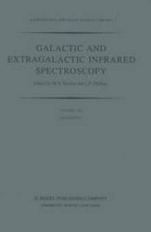 Galactic and Extragalactic Infrared Spectroscopy: Proceedings of the XVIth ESLAB Symposium, held in Toledo, Spain, December 6–8, 1982