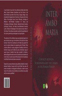 Inter Ambo Maria: Contacts between Scandinavia and the Crimea in the Roman Period: Collected Papers