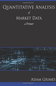 Quantitative Analysis of Market Data