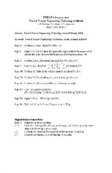 Food Process Engineering Technology