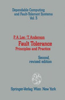 Fault Tolerance: Principles and Practice