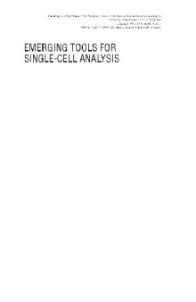 Emerging tools for single-cell analysis: advances in optical measurement technologies