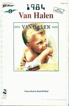 Van Halen - 1984 Guitar Tab Book Инструментальная принадлежность: Гитара, вокал