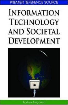 Information Technology and Societal Development 