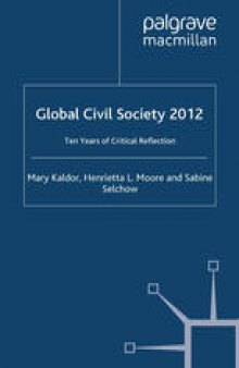 Global Civil Society 2012: Ten Years of Critical Reflection