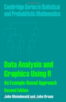 Data Analysis and Graphics Using R: An Example-based Approach