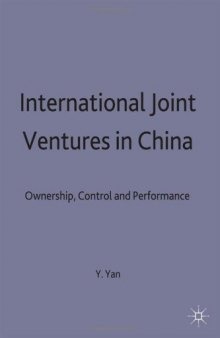 International Joint Ventures in China (Studies on the Chinese Economy)  