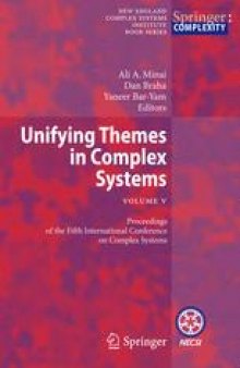 Unifying Themes in Complex Systems: Proceedings of the Fifth International Conference on Complex Systems