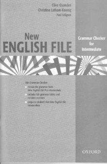 New English File Grammar Checker for Intermediate