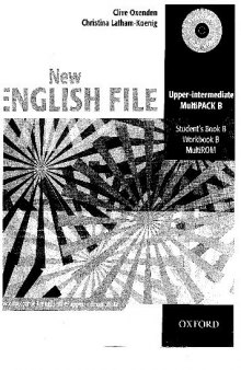 oxford New English File Upper-Intermediate Multipack B